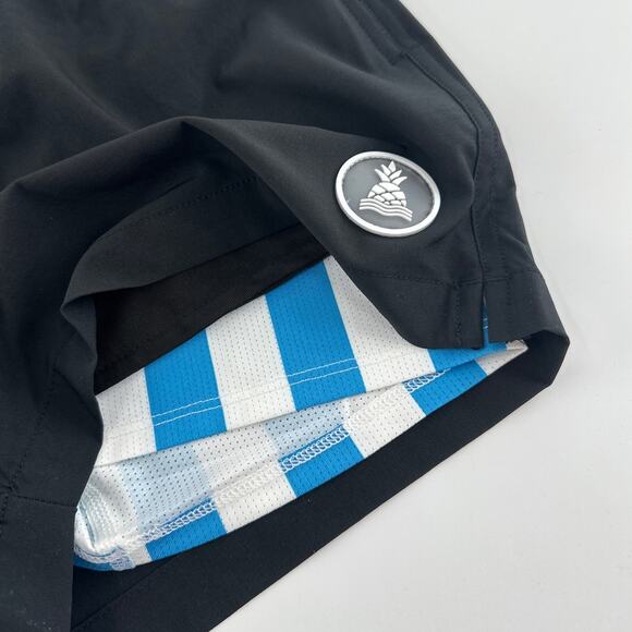 Chubbies Black The Under the Capes Lined Classic Swim Trunk Size S - Picture 8 of 12